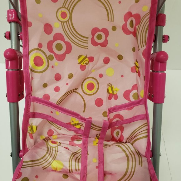 New Doll Stroller (Floral) - Picture 3 of 16